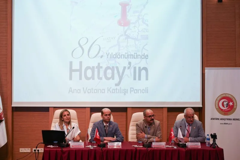 Rektör Eren: “Hatay’ın Anavatana Katılışı Büyük Bir Diplomasi Zaferidir”