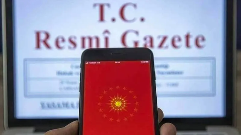 Resmî Gazete'de bugün (4 Haziran 2025 Resmî Gazete kararları)