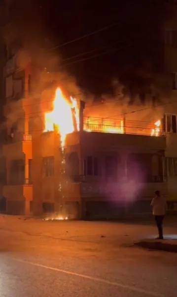 Reyhanlı’da korkutan yangın: Maddi hasar var