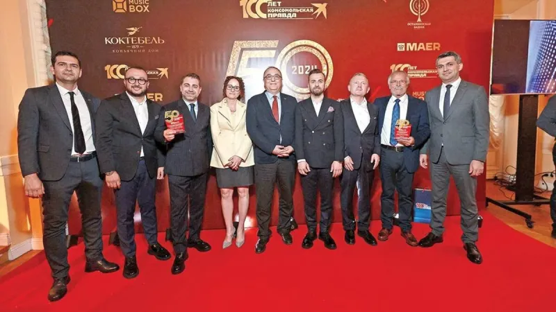Rusya’da Türk Ürünleri “Modern Efsaneler” Kategorisinde Ödül Aldı