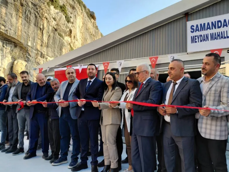 Samandağ Belediyesi’nden yeni sosyal alan