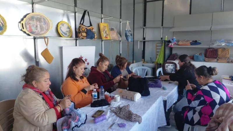 Samandağ'da Kadınlar El Emeğiyle Güçleniyor! İşte O Atölye
