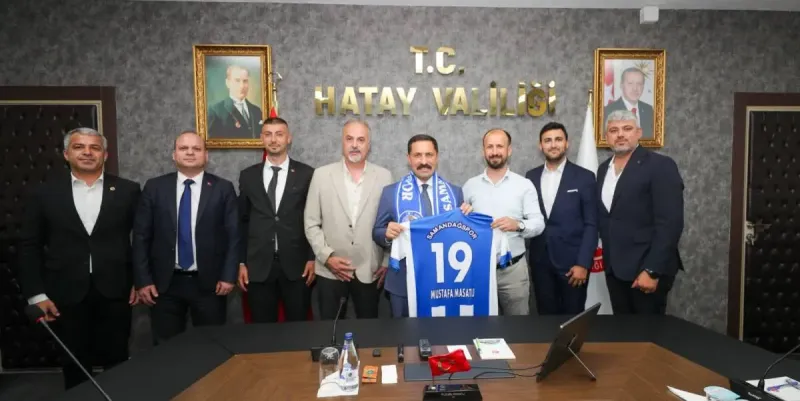 Samandağ Spor’dan Vali Masatlı’ya Özel Forma