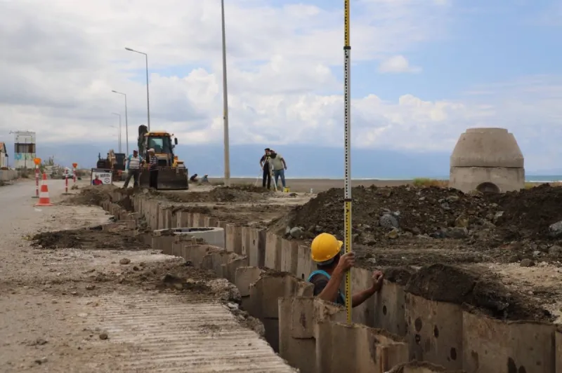 Samandağ’a 20 Kilometrelik Altyapı Yatırımı