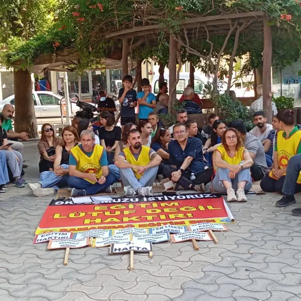 Samandağ’da eylem sesi: “Hikaye Değil, Okul İstiyoruz!”