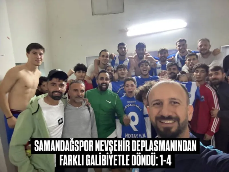 Samandağspor Fırtınası! Deplasmanda Nevşehir'i Dize Getirdi!