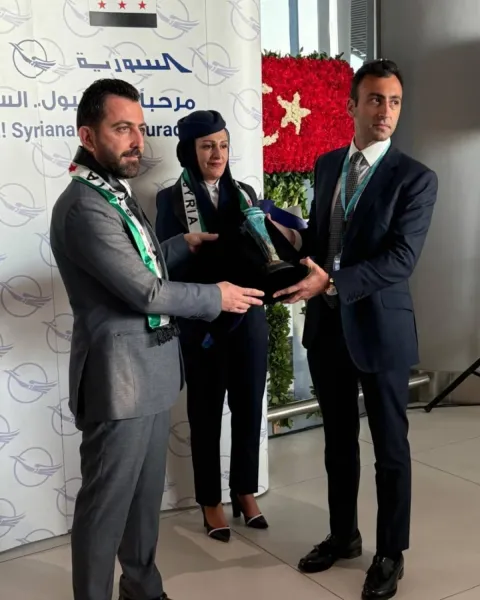 Şam’dan İstanbul’a İlk Uçuş Gerçekleşti