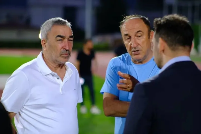 Samet Aybaba, Osmaniyespor FK İdmanını Ziyaret Etti