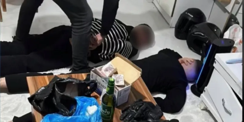 Sarıyer'de rezidans baskını: Evden çıkanlar herkesi şaşırttı