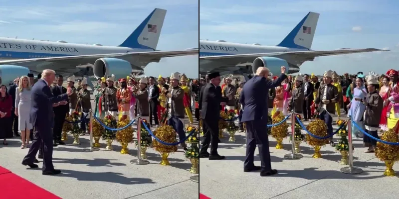 Trump Asya turuna dans ederek başladı