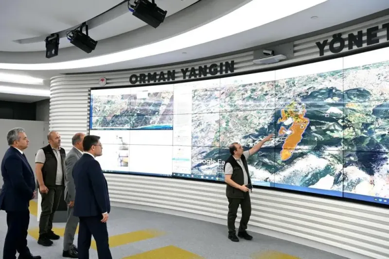 Türkiye’de Orman Yangınları: 55’ten 45’i Kontrol Altına Alındı