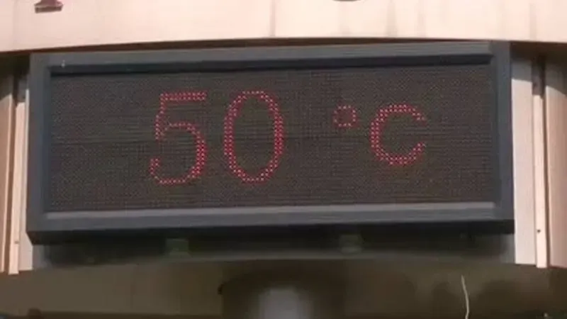 Türkiye’nin Yeni Sıcaklık Rekoru: Termometreler Alev Alev