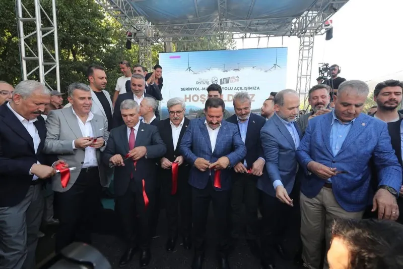 Hatay'da Ulaşım Çağı Başladı! Serinyol-Madenli Yolu Açıldı!