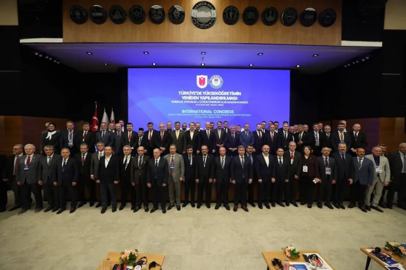 Uluslararası Kongrede Türkiye’nin Yükseköğretim Geleceği Konuşuldu