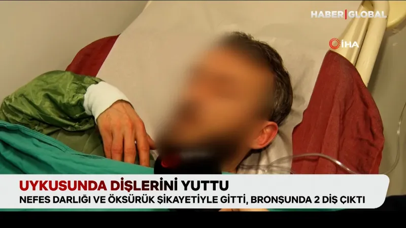 Dişlerini Yuttu! İstanbul'da Şoke Eden Olay