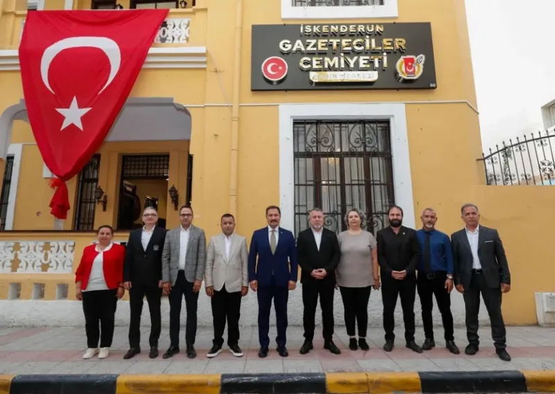 Vali Masatlı İskenderun’da Gazetecilerle Buluştu