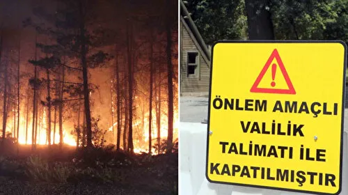Valilik önlem aldı: Bir ilde daha ormanlık alanlara girişler yasaklandı