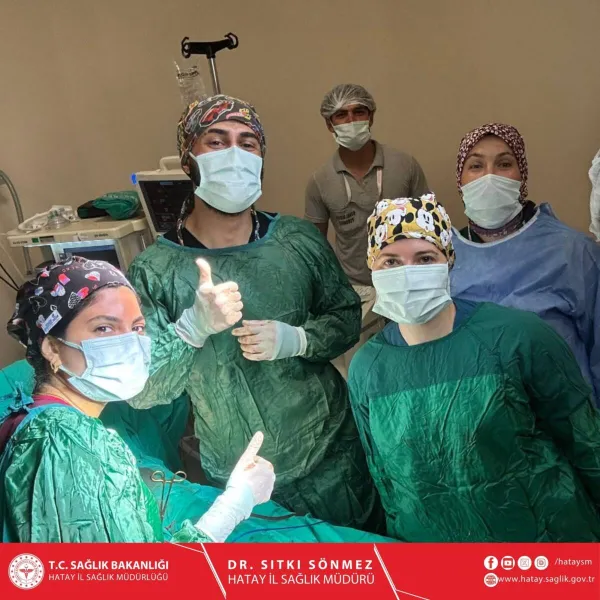 Yayladağı Devlet Hastanesi’nde Ameliyathane Hizmete Açıldı