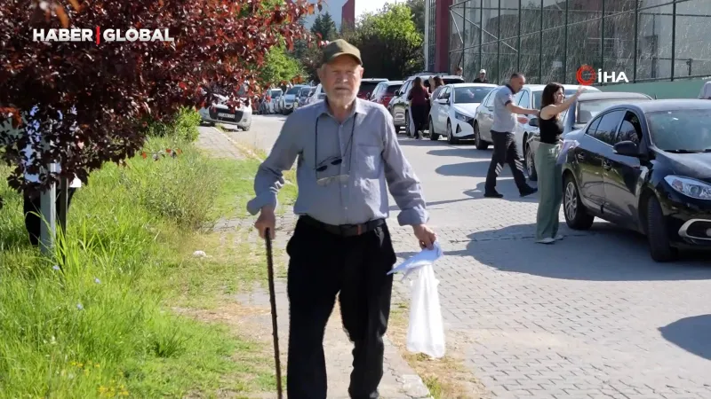 YKS'nin en yaşlı adayı 81 yaşındaki "Bilge Dede" 8. kez sınav heyecanı yaşadı