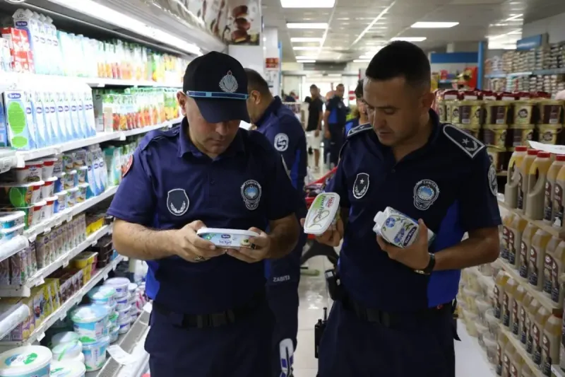 Zabıta ekiplerinden market ve fırınlara yakın takip
